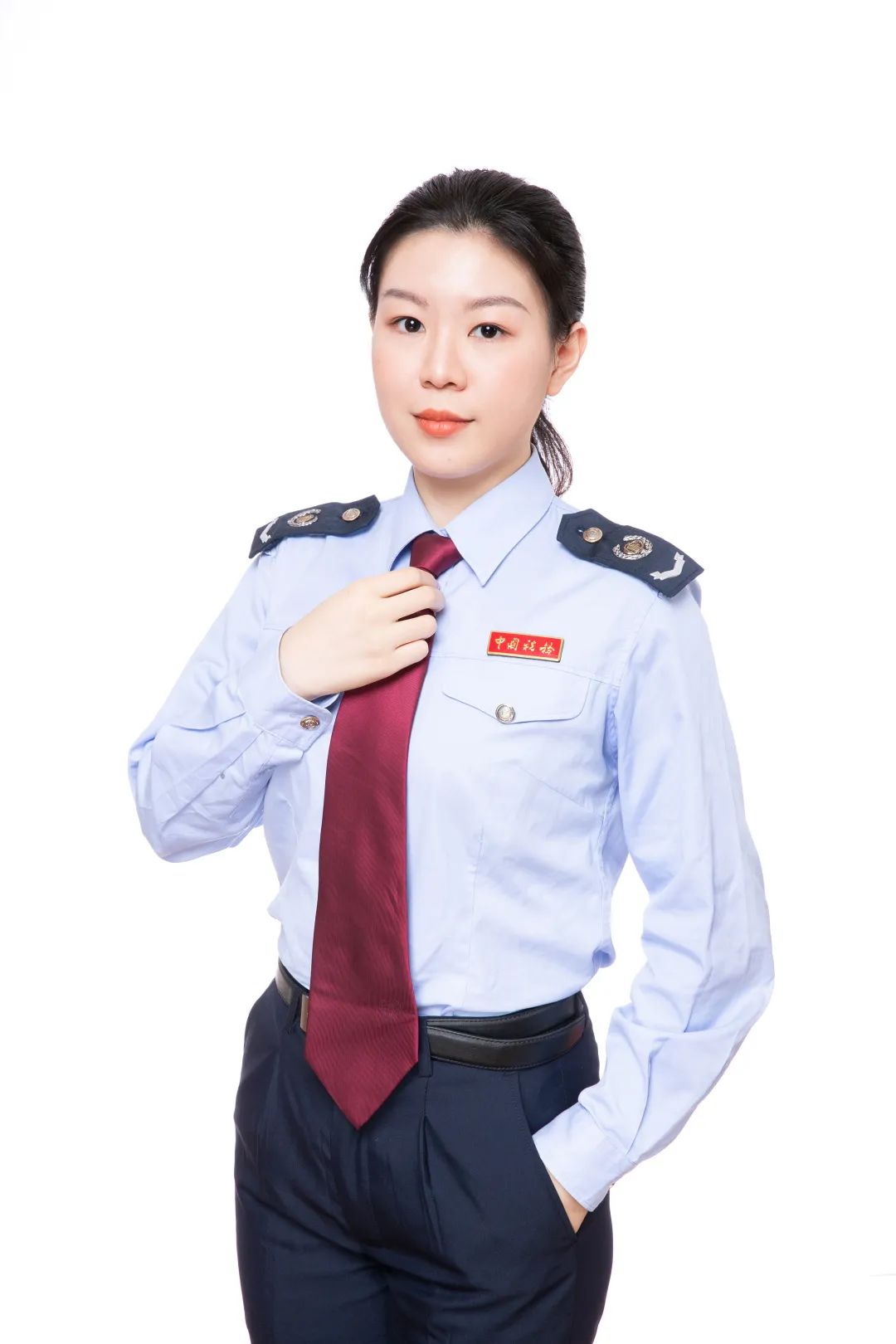 中国税务局制服图片